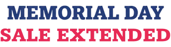 Memorial Day Sale Extended